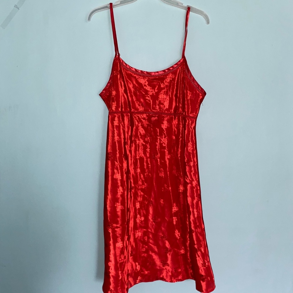 Oriental print dress